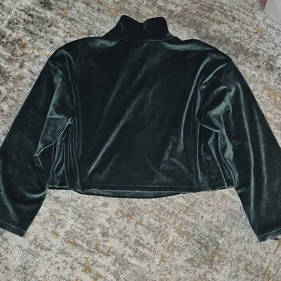 Fabletics Plush Rib Half Zip Sweatshirt 1X/XXL - Picture 10 of 10